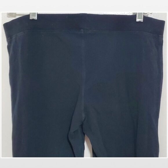 Express Leggings Womens Large Black Side Silver Studded Pants Goth - Picture 10 of 16